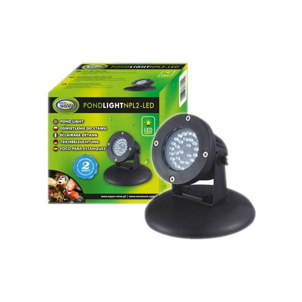Aqua Nova NPL2-Led oświetlenie led z czujnikiem zmierzchu do oczka